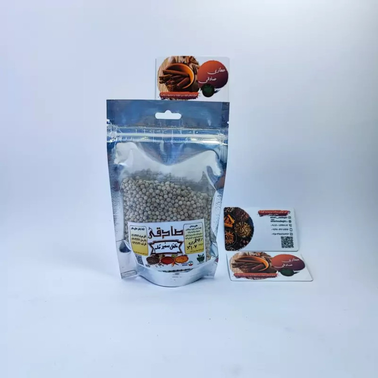 فلفل سفید قلم درجه یک سورت شده (عطاری آقای صادقی)