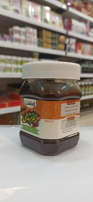 رب تمرهندی - ژاماسب (400 گرم) (طبیعی و مناسب انواع غذاهای ایرانی)