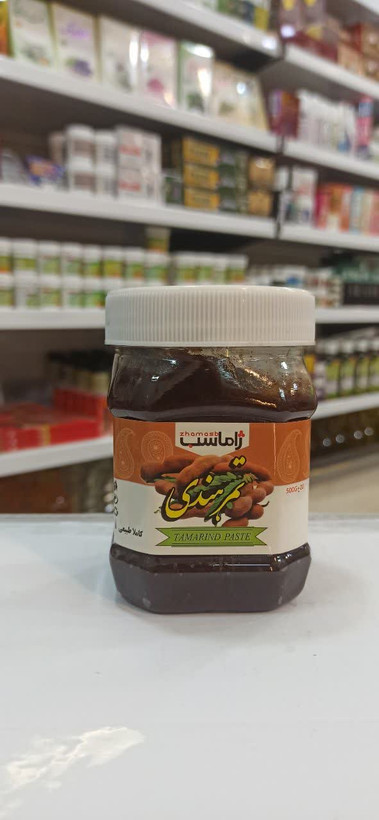 رب تمرهندی - ژاماسب (400 گرم) (طبیعی و مناسب انواع غذاهای ایرانی)