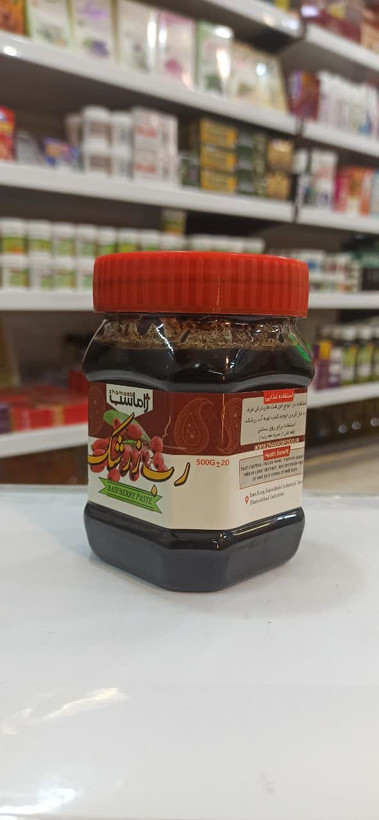 رب زرشک - ژاماسب (400 گرم) (طبیعی، خوشعطر و مناسب انواع غذاهای ایرانی)