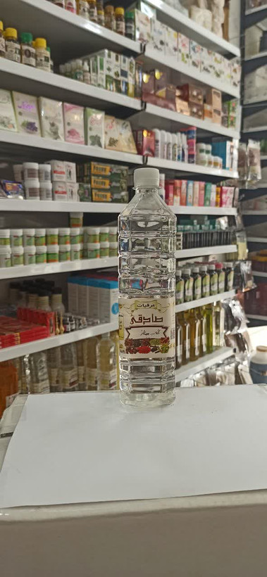 عرق گلاب درجه یک (1 لیتر) ( عطاری آقای صادقی )