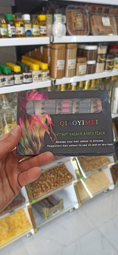 پک گج موی شانه دار فانتزی (شیش رنگ) (عطاری آقای صادقی)