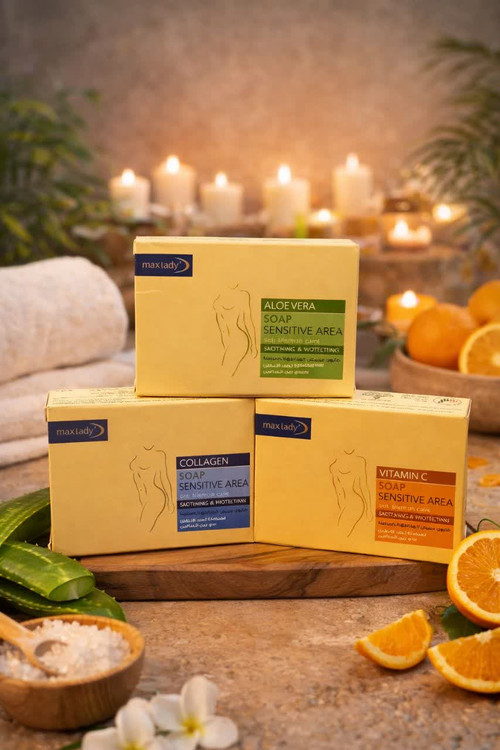 صابون سفید کننده و ضد لک نواحی حساس (مکس لیدی)