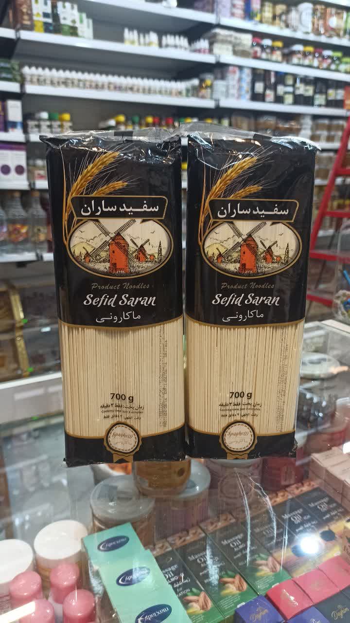 ماکارونی سفید ساران (700 گرم نمای ۲