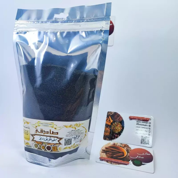 تخم شربتی ریز خالص سورت شده (عطاری آقای صادقی)