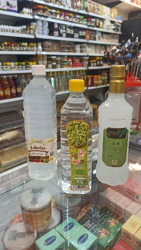 عرق هل درجه یک (1 لیتر) ( عطاری آقای صادقی )