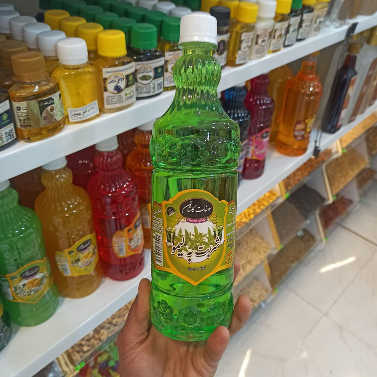 شربت به لیمو گیاهی (آرامشبخش و تقویتکننده اعصاب) (عطاری آقای صادقی)