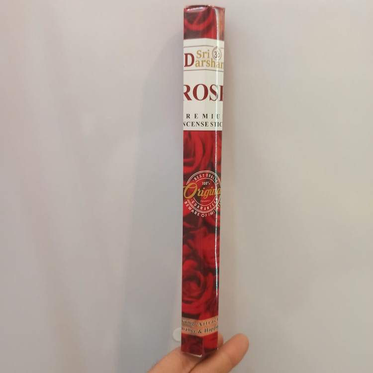عود هندی دارشان (Darshan) 20 عددی (رایحه رز - ROSE)