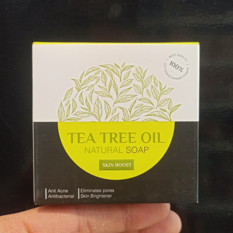 صابون روغن درخت چای (ضدجوش و آکنه-آنتی باکتریال-روشن کننده)