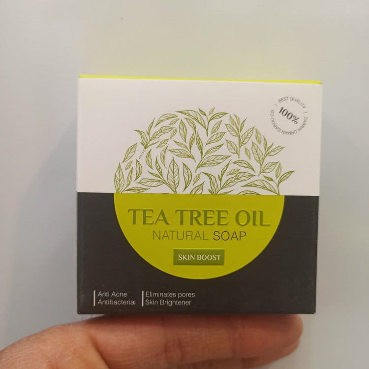 صابون روغن درخت چای (ضدجوش و آکنه-آنتی باکتریال-روشن کننده)