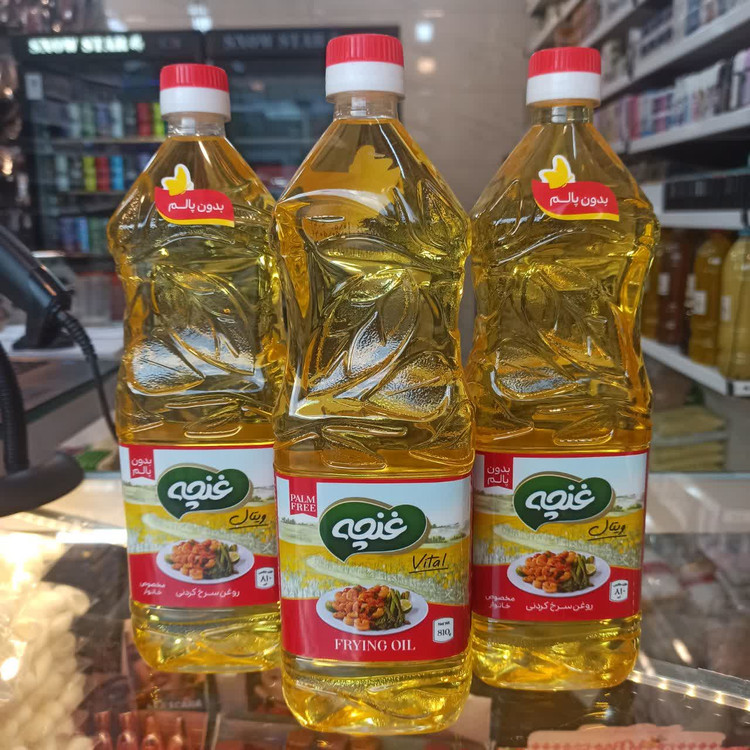 روغن سرخکردنی غنچه - 810 گرمی (مناسب پخت و سرخ کردن انواع غذا)