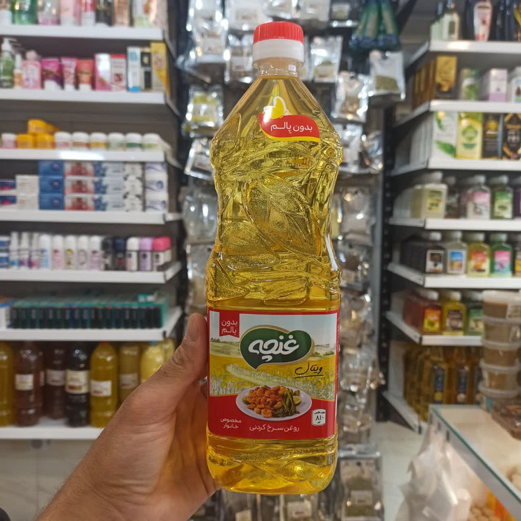 روغن سرخکردنی غنچه - 810 گرمی (مناسب پخت و سرخ کردن انواع غذا)