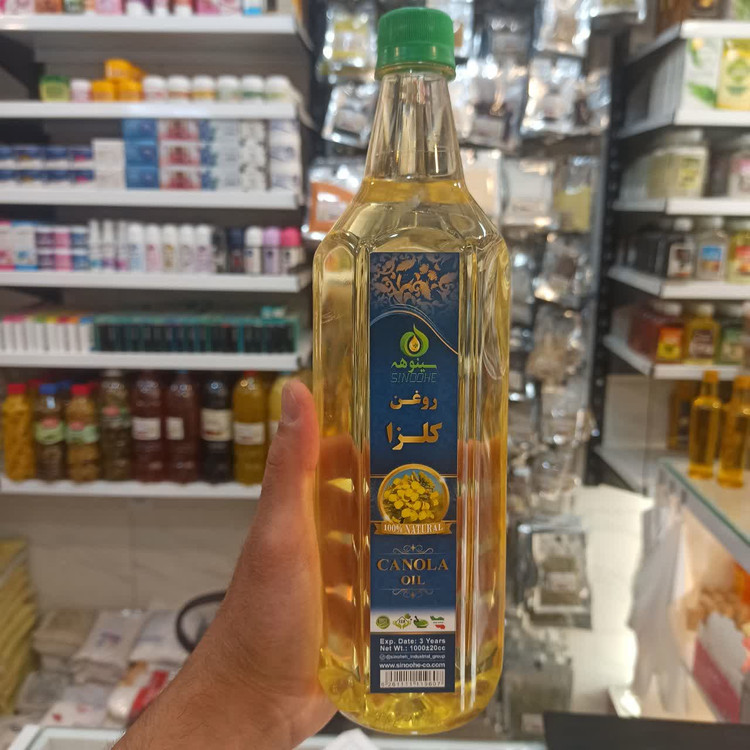 روغن کلزا - یک لیتر (روغن گیاهی سبک و همهکاره برای آشپزی)