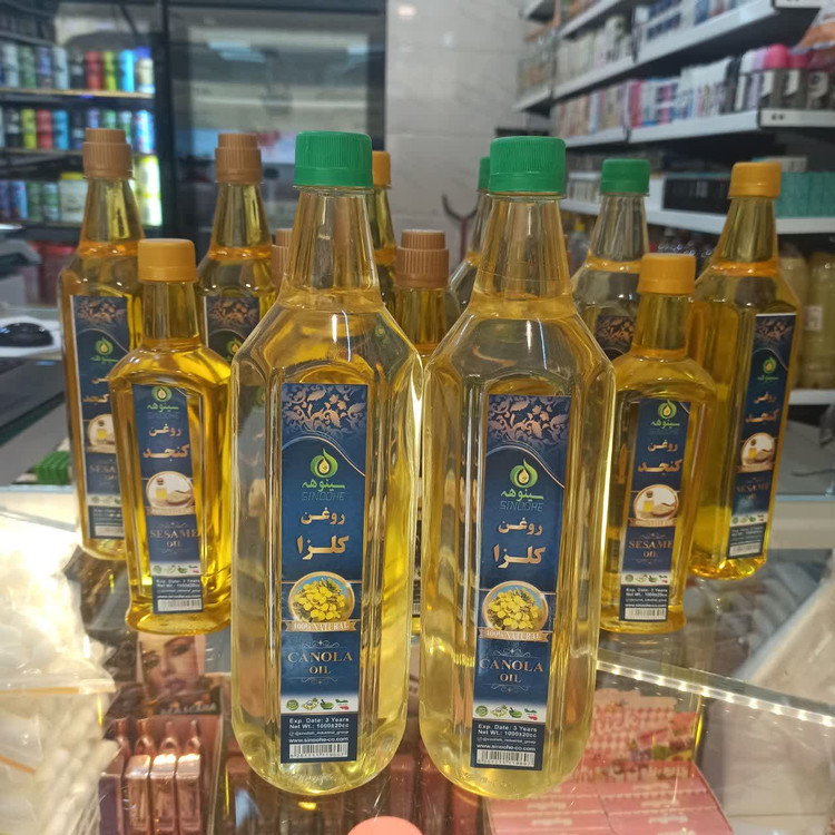 روغن کلزا - یک لیتر (روغن گیاهی سبک و همهکاره برای آشپزی)