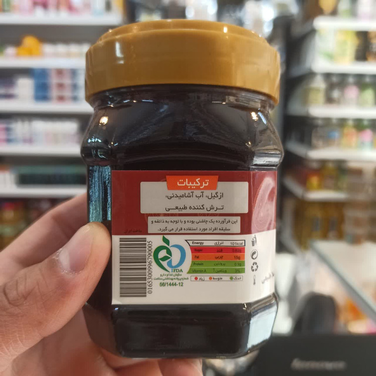 رب ازگیل - ژاماسب (400 گرم) (طبیعی و مناسب انواع غذاهای ایرانی)