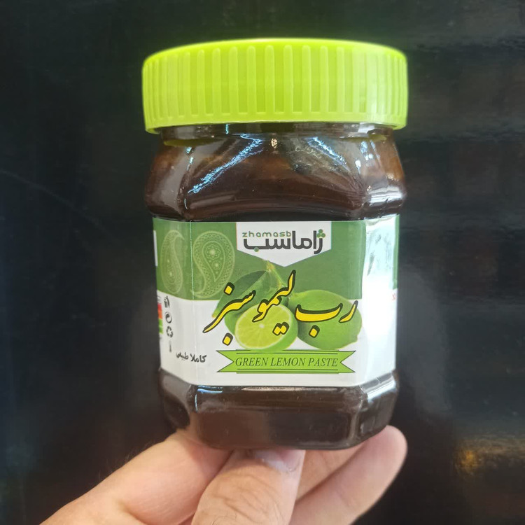 رب لیمو سبز - ژاماسب (400 گرم) (طبیعی و مناسب انواع غذاهای ایرانی)