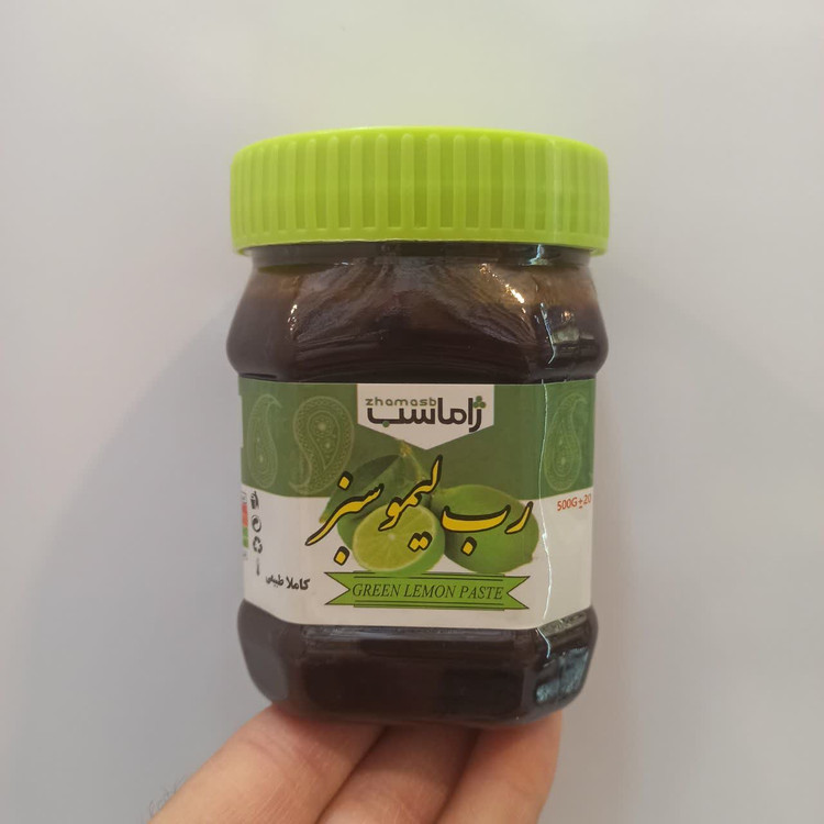 رب لیمو سبز - ژاماسب (400 گرم) (طبیعی و مناسب انواع غذاهای ایرانی)
