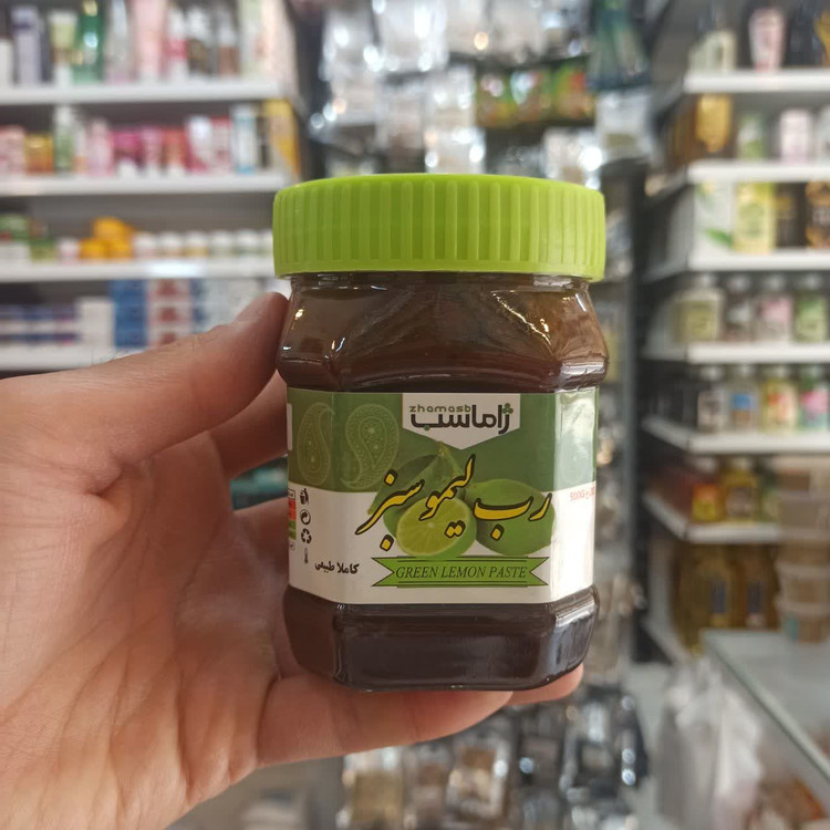 رب لیمو سبز - ژاماسب (400 گرم) (طبیعی و مناسب انواع غذاهای ایرانی)