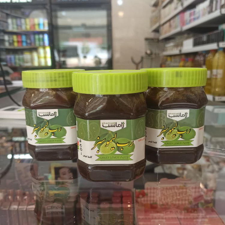 رب لیمو سبز - ژاماسب (400 گرم) (طبیعی و مناسب انواع غذاهای ایرانی)