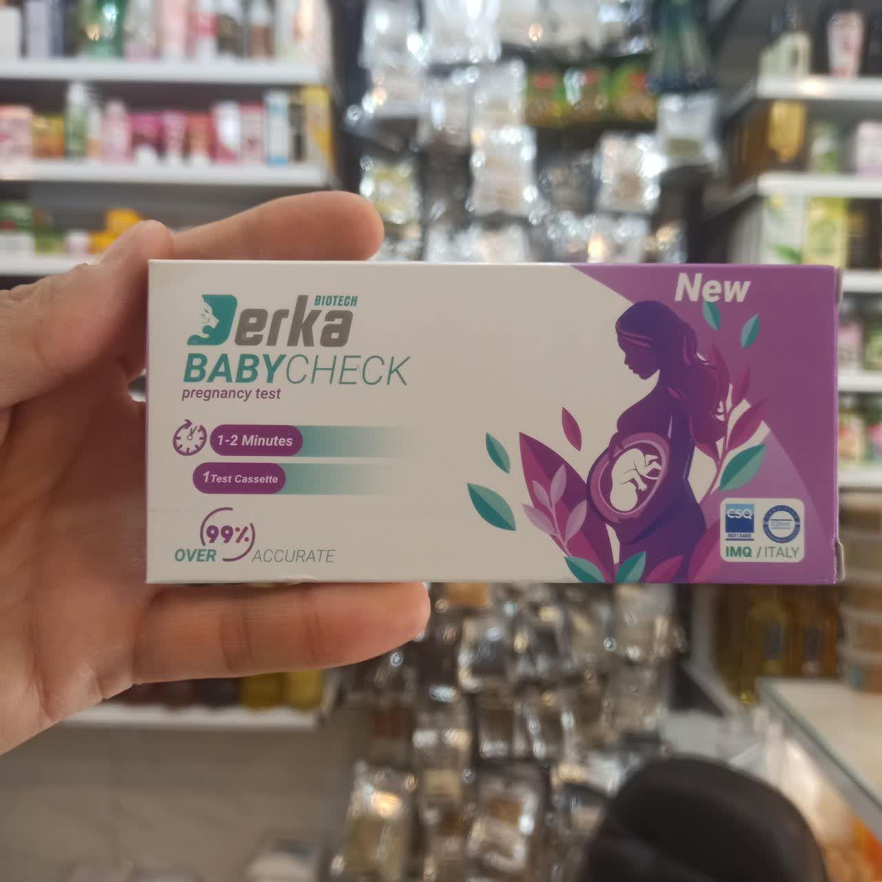 بی‌بی‌چک دارکا (تست سریع و دقیق تشخیص بارداری)