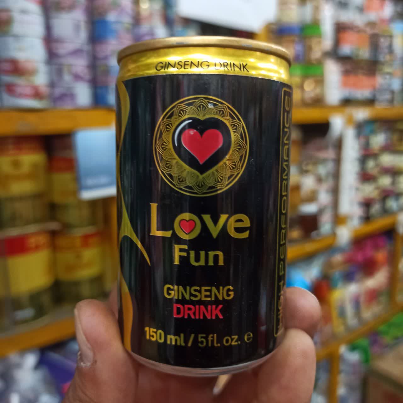 نوشیدنی جینسینگ لاو فان (Love Fun) - انرژی‌زا و افزایش عملکرد