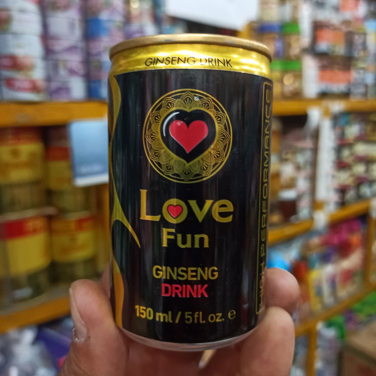نوشیدنی جینسینگ لاو فان (Love Fun) - انرژیزا و افزایش عملکرد